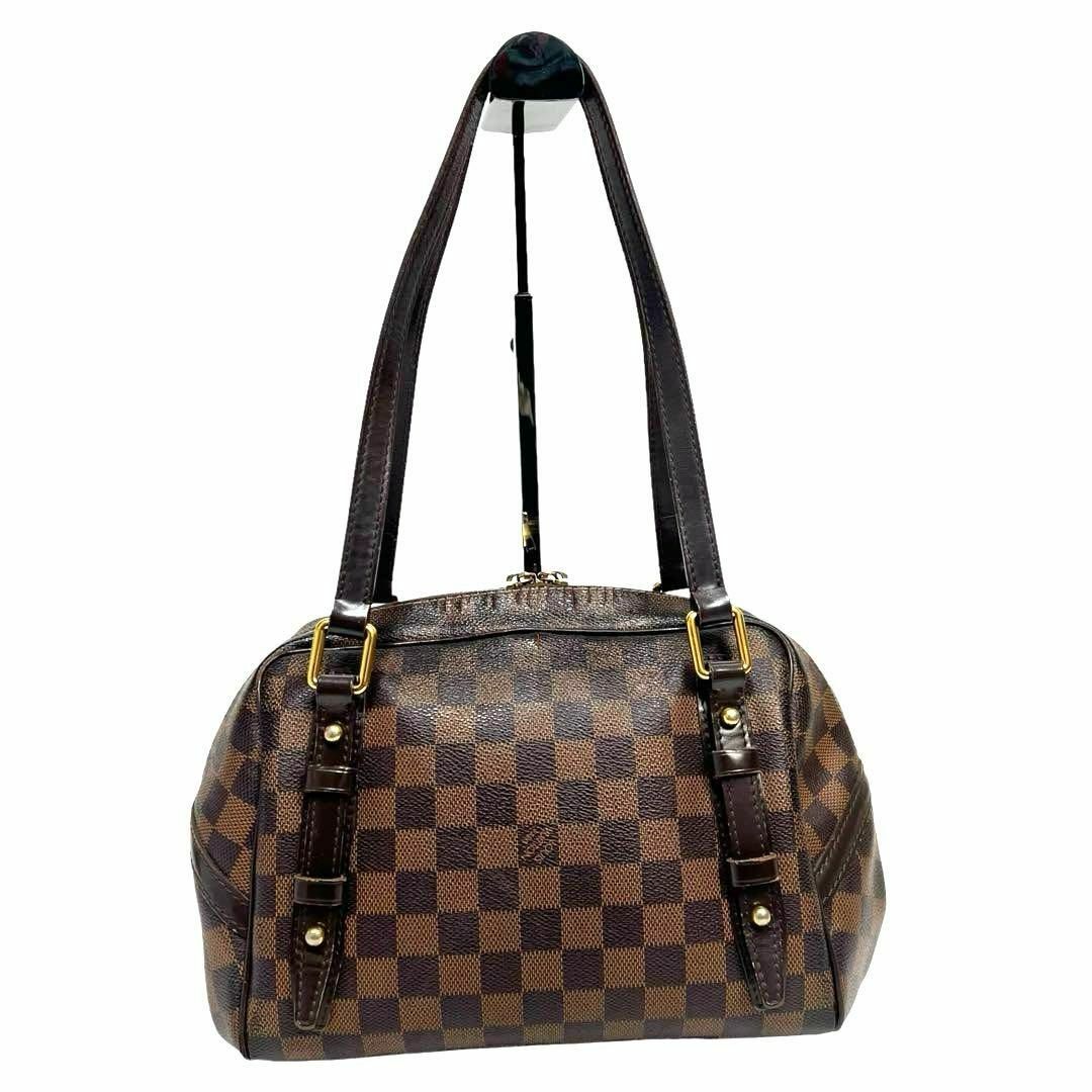 LOUIS VUITTON(ルイヴィトン)のLOUIS VUTTON リヴィントン トートバッグ ダミエ レディース レディースのバッグ(トートバッグ)の商品写真