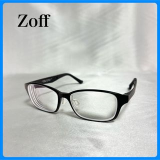 ゾフ(Zoff)のZoff SMART Regular 軽くて壊れにくい メガネフレーム ゾフ 黒(サングラス/メガネ)