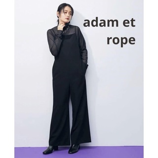 アダムエロぺ(Adam et Rope')のadam et rope バックオープンキャミロンパース セットアップ対応(サロペット/オーバーオール)