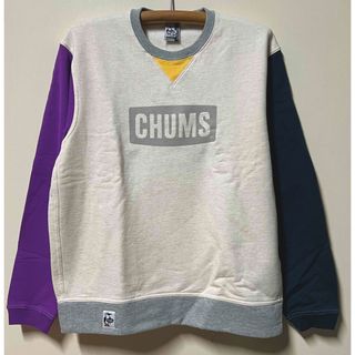 チャムス(CHUMS)の新品　CHUMS クルートップ　スウェット　メンズ　crm(スウェット)