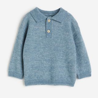 エイチアンドエム(H&M)のH&M ベビー ポロセーター(ニット)