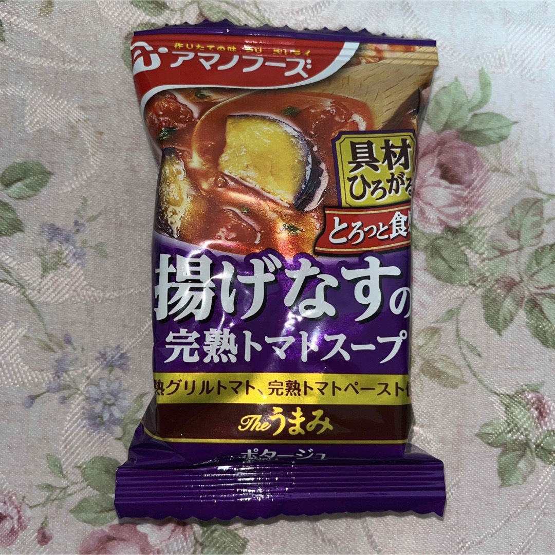 マルコメ(マルコメ)の揚げなすの完熟トマトスープ　とん汁　しじみみそ汁　即席　お手軽　まとめ売り 食品/飲料/酒の加工食品(インスタント食品)の商品写真