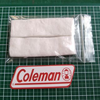 コールマン(Coleman)のコールマン  ストーブ用  気化促進材 / 燃料溜め材 ２枚　代用品　汎用品(その他)