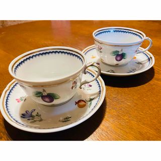 リチャードジノリ(Richard Ginori)のリチャードジノリ　ペア　ティーカップ　イタリアンフルーツ(食器)