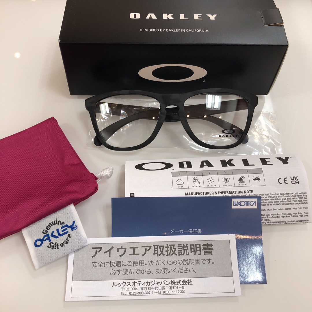 Oakley(オークリー)のゴルフ コンペ景品 OAKLEY フロッグスキン OX8137A-0454 メンズのファッション小物(サングラス/メガネ)の商品写真