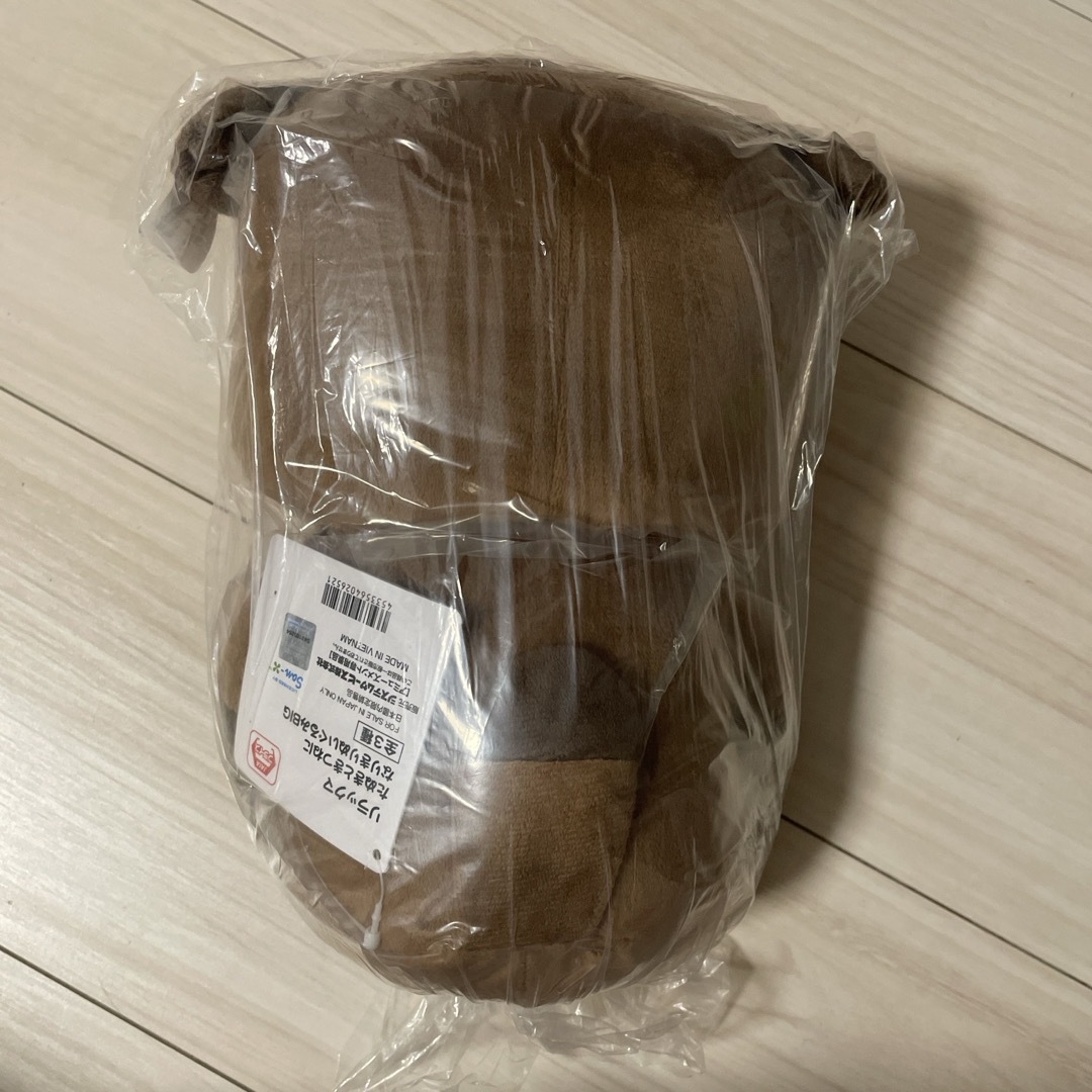 リラックマ たぬきときつねになりきりぬいぐるみBIG エンタメ/ホビーのおもちゃ/ぬいぐるみ(ぬいぐるみ)の商品写真