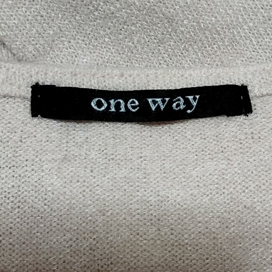 one*way(ワンウェイ)のワンウェイ　ピンク花柄刺繍セーター レディースのトップス(ニット/セーター)の商品写真