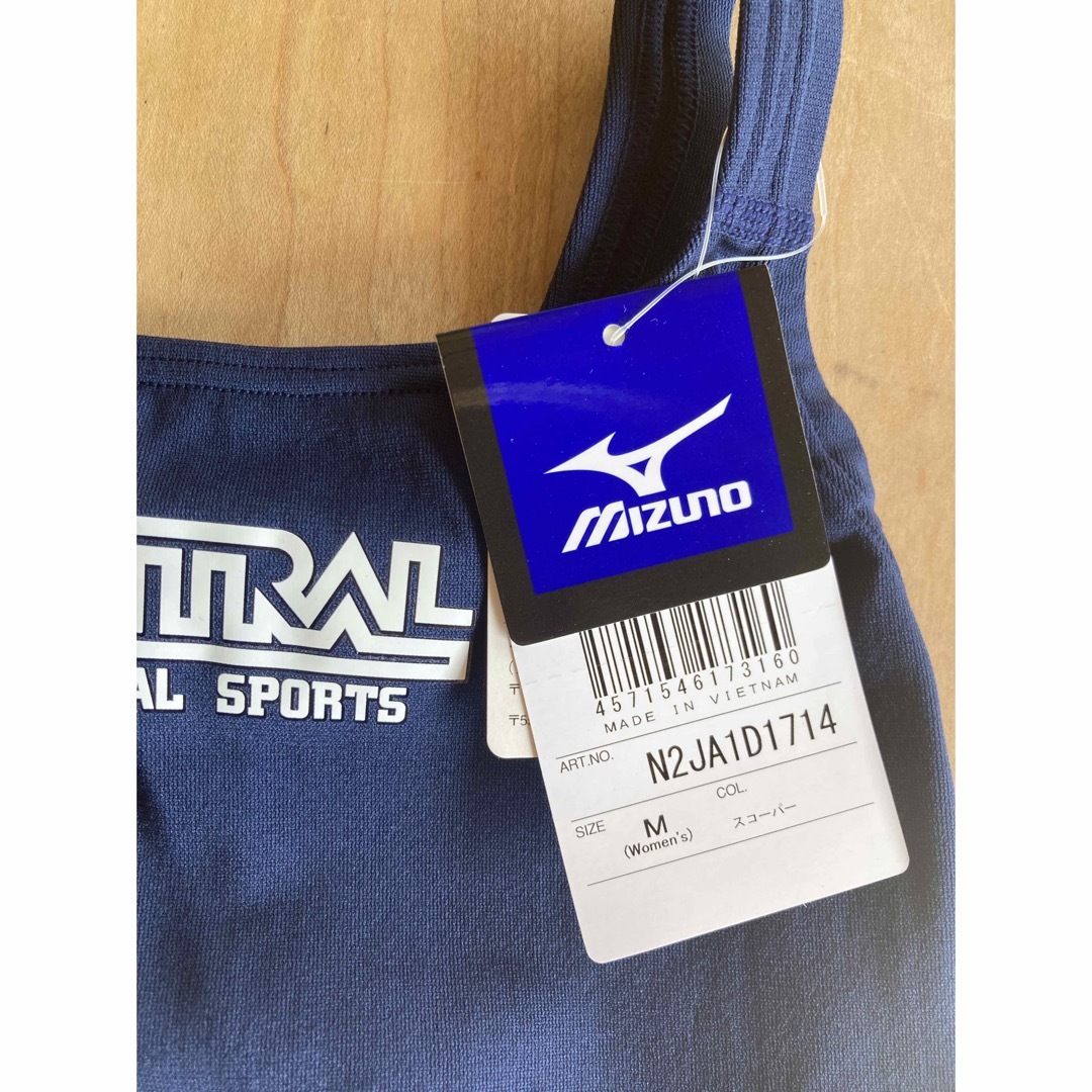 MIZUNO(ミズノ)のセントラル　水着　女子　新品未使用 Mサイズ キッズ/ベビー/マタニティのキッズ服女の子用(90cm~)(水着)の商品写真