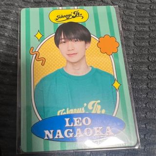 ジャニーズジュニア(ジャニーズJr.)の永岡蓮王　プロカ(アイドルグッズ)