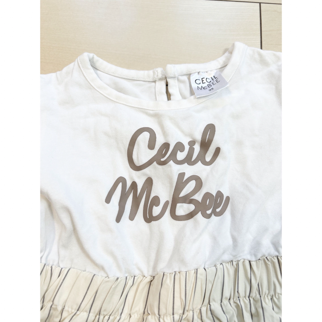 CECIL McBEE(セシルマクビー)のCECIL Mc BEE ワンピース 95cm キッズ/ベビー/マタニティのキッズ服女の子用(90cm~)(ワンピース)の商品写真