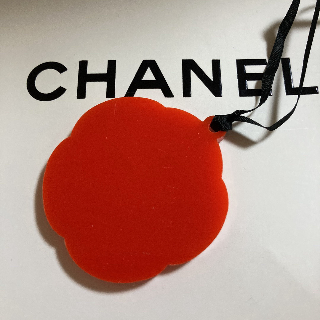 CHANEL(シャネル)のCHANEL/ココマーク✨ピンクフラワー✨チャームストラップ レディースのアクセサリー(チャーム)の商品写真