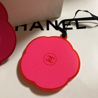 シャネル(CHANEL)のCHANEL/ココマーク✨ピンクフラワー✨チャームストラップ(チャーム)