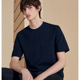 エルメス(Hermes)のエルメス　Tシャツ サドルステッチ(Tシャツ/カットソー(半袖/袖なし))