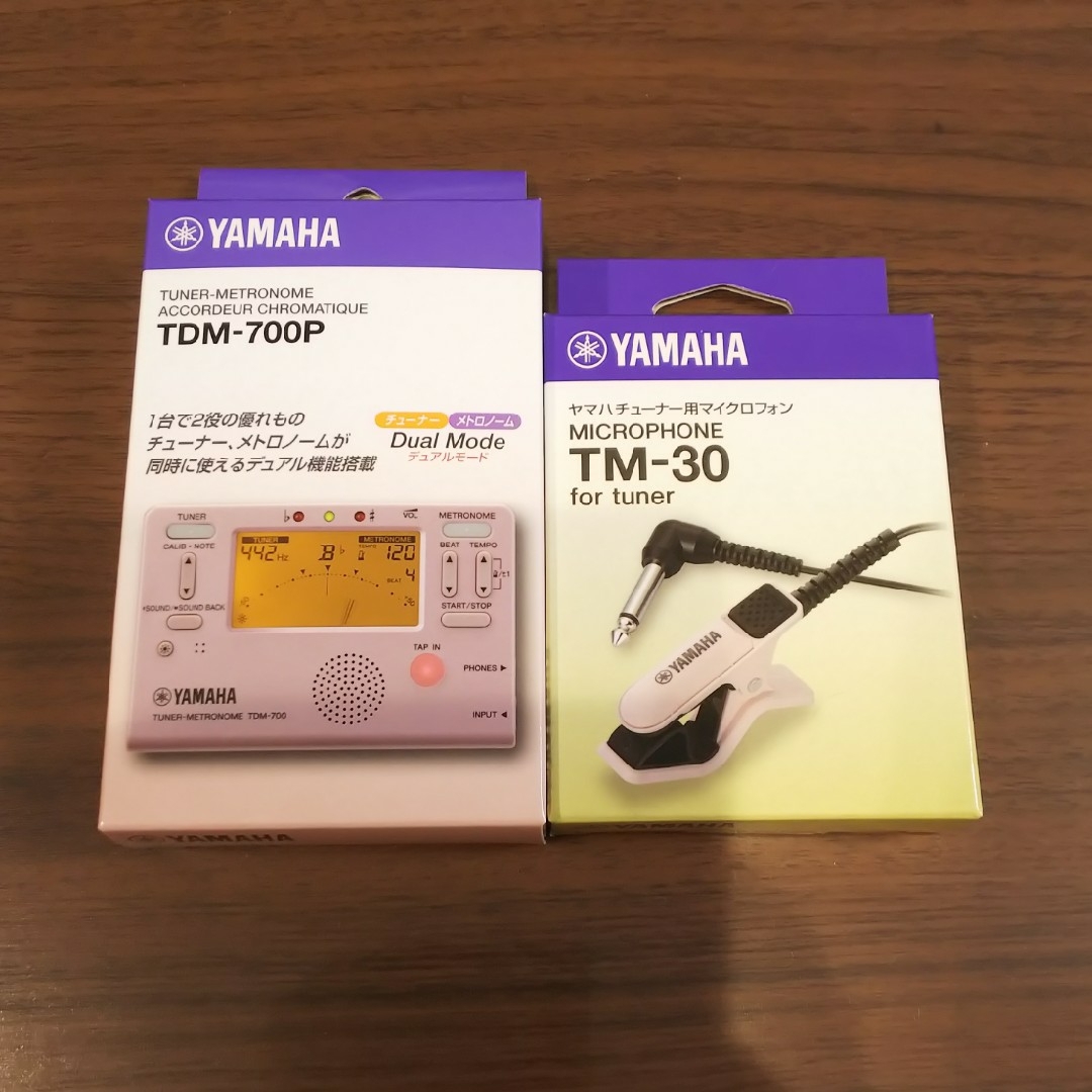 ヤマハ(ヤマハ)のYAMAHA TDM-700P と TM-30 PK 楽器の楽器 その他(その他)の商品写真