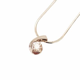 アザー(other)のカシケイ フロートデザインネックレス K18 BD ダイヤモンド 0.30ct(ネックレス)