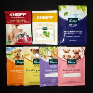 クナイプ(Kneipp)のクナイプ バスソルト 7袋 7種類 入浴剤(入浴剤/バスソルト)