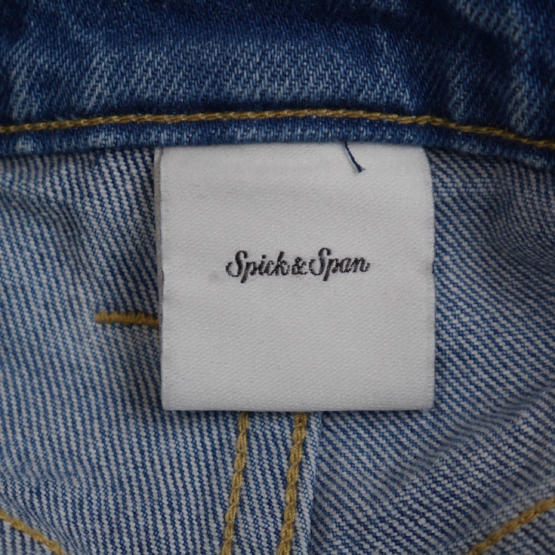 Spick & Span(スピックアンドスパン)のSpick&Span スピック＆スパン ルーズストレートラインデニム レディースのパンツ(デニム/ジーンズ)の商品写真