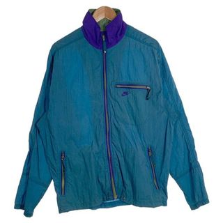 ナイキ(NIKE)の90's~ NIKE ACG ナイキ ナイロン ジップアップジャケット ブルー パープル S3-08-11-VTG Size M(その他)