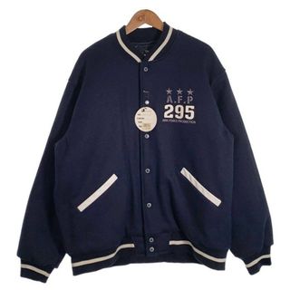 ドゥアラット(DOARAT)のDOARAT ドゥアラット メルトンウール スタジャン ネイビー Size XL(スタジャン)