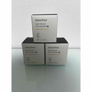 Innisfree - 【新品未開封】3個セットInnisfree スーパーヴォルカニッククレイパック