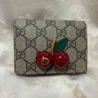 グッチ(Gucci)のグッチチェリー財布(折り財布)