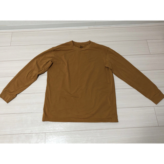 ユニクロ(UNIQLO)のヒートテックコットンクルーネック長袖Tシャツ　サイズXL(Tシャツ/カットソー(七分/長袖))