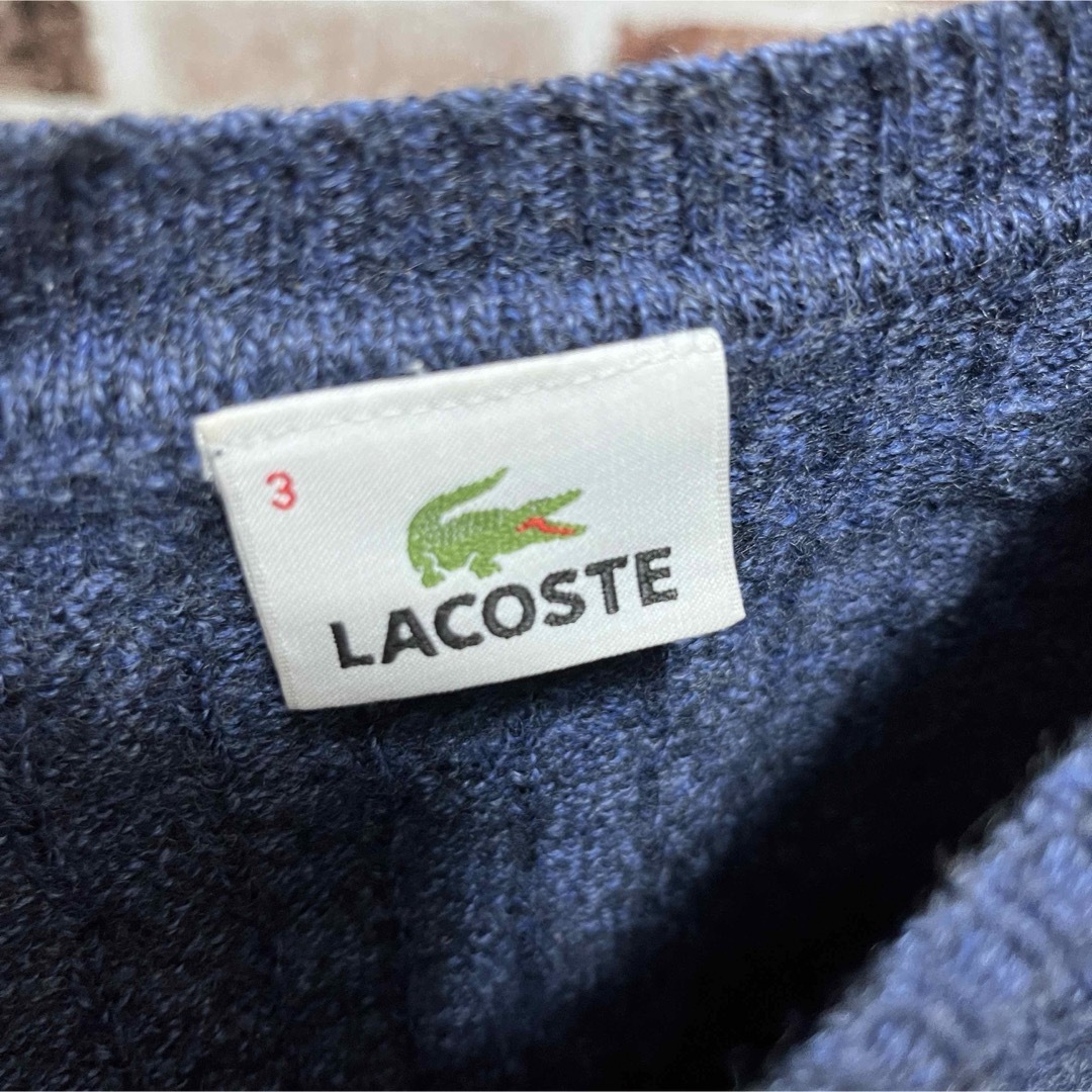 LACOSTE(ラコステ)の超大特価❗️ラコステ　ニット　セーター❗️ メンズのトップス(ニット/セーター)の商品写真