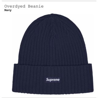 シュプリーム(Supreme)のsupreme overdyed beanie (ニット帽/ビーニー)