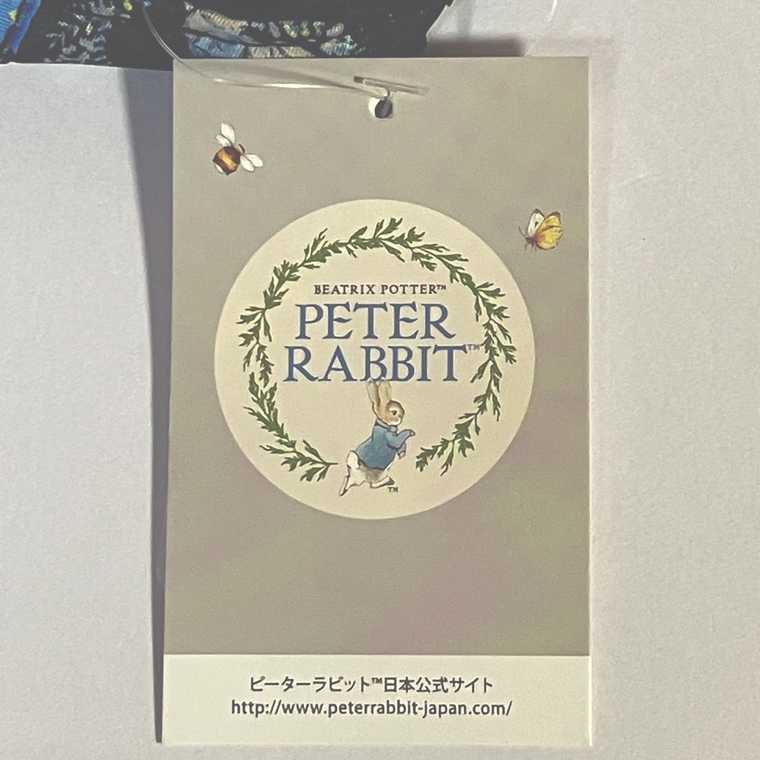 PETER RABBIT（TM）(ピーターラビット)のピーターラビット　軽量 コンパクト収納エコバッグ(S) ブラック レディースのバッグ(エコバッグ)の商品写真