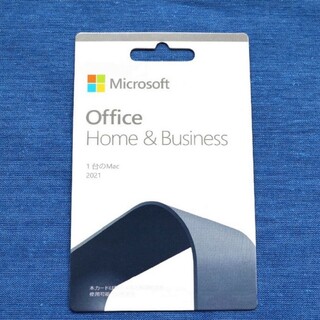 Office 2021 Home and Business For Mac 1枚(PCパーツ)