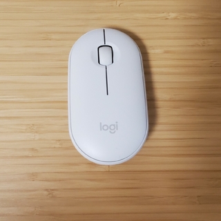ロジクール(Logicool)のLogicool Pebble ワイヤレスマウス ロジクール オフホワイト S…(PC周辺機器)