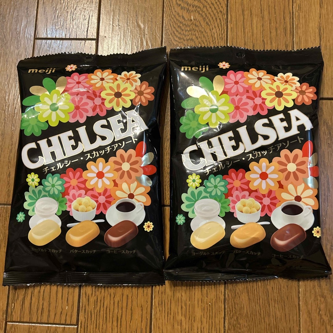 明治(メイジ)のチェルシー　スカッチアソート　2袋　キャンディ　飴 食品/飲料/酒の食品(菓子/デザート)の商品写真