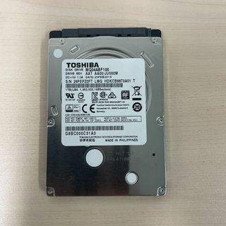 トウシバ(東芝)の内蔵ハードディスク HDD 2.5インチ 1TB (東芝)⑥(PCパーツ)