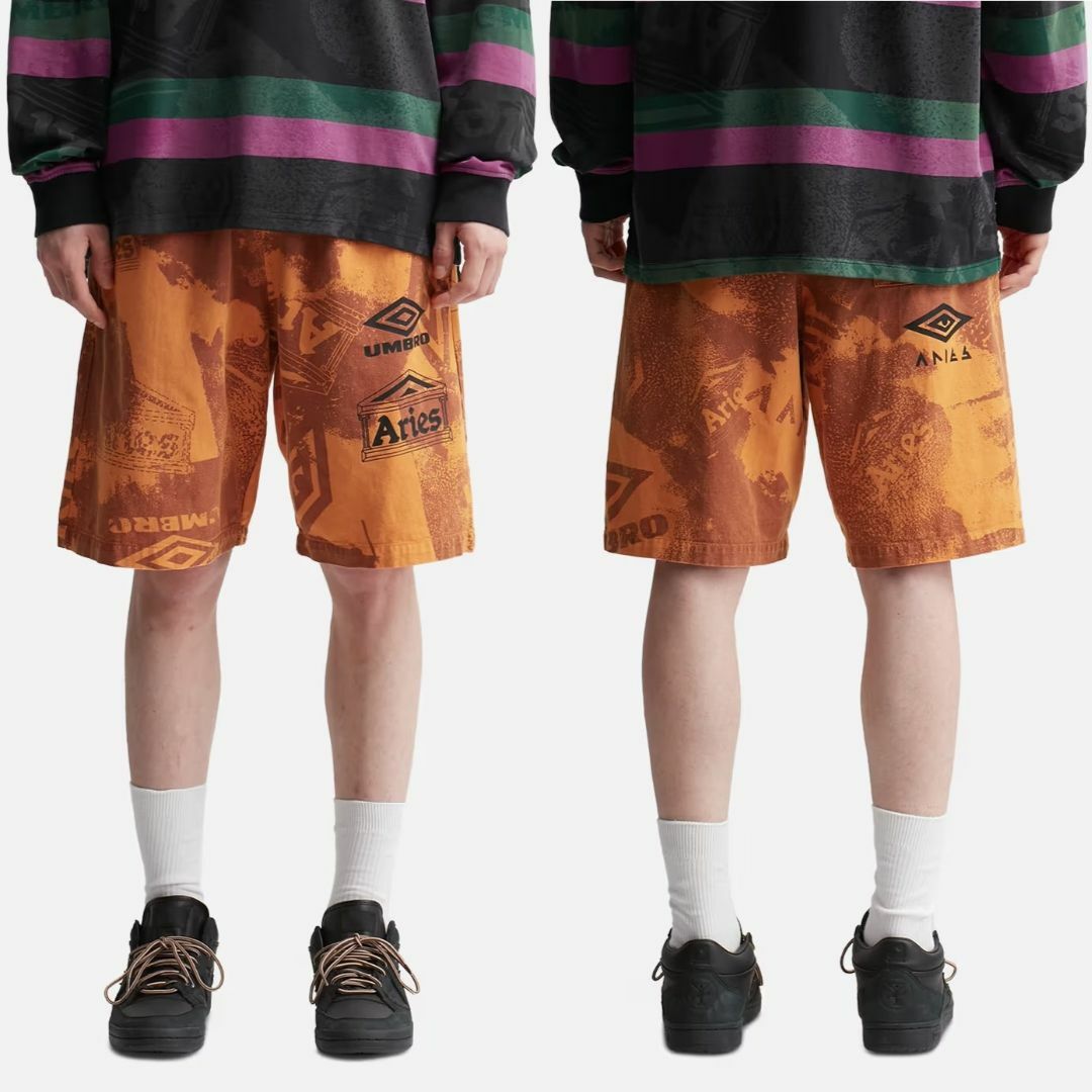 aries(アリエス)の新品 Aries x Umbro Pro 64 Shorts ショーツ　XXL メンズのパンツ(ショートパンツ)の商品写真