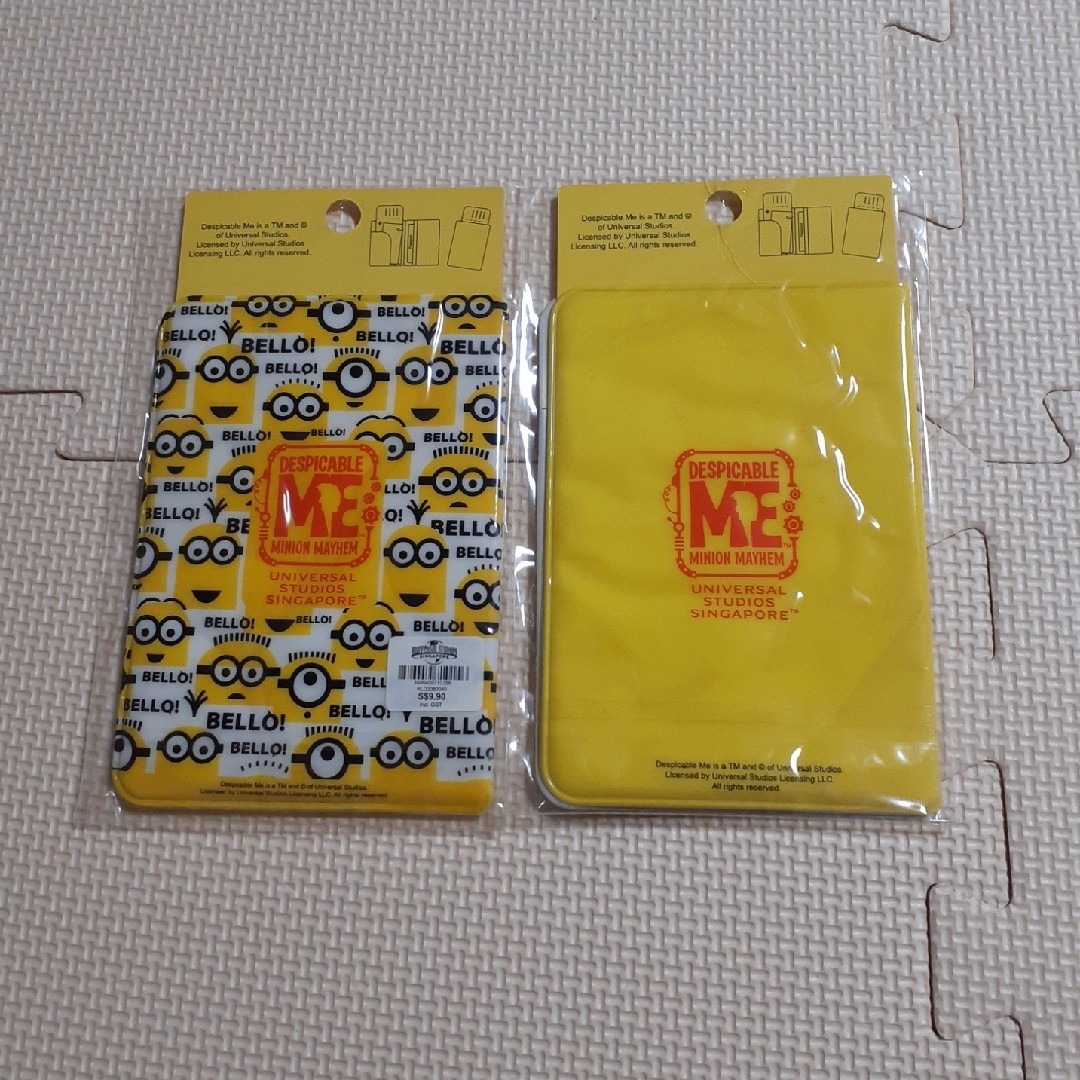 防弾少年団(BTS)(ボウダンショウネンダン)のミニオン　パスポートケース　未開封　シンガポール　ユニバ エンタメ/ホビーのアニメグッズ(その他)の商品写真