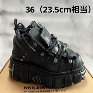 NEW ROCK M-106-S1 サイズ36（23.5cm相当）新品未着用(ブーティ)