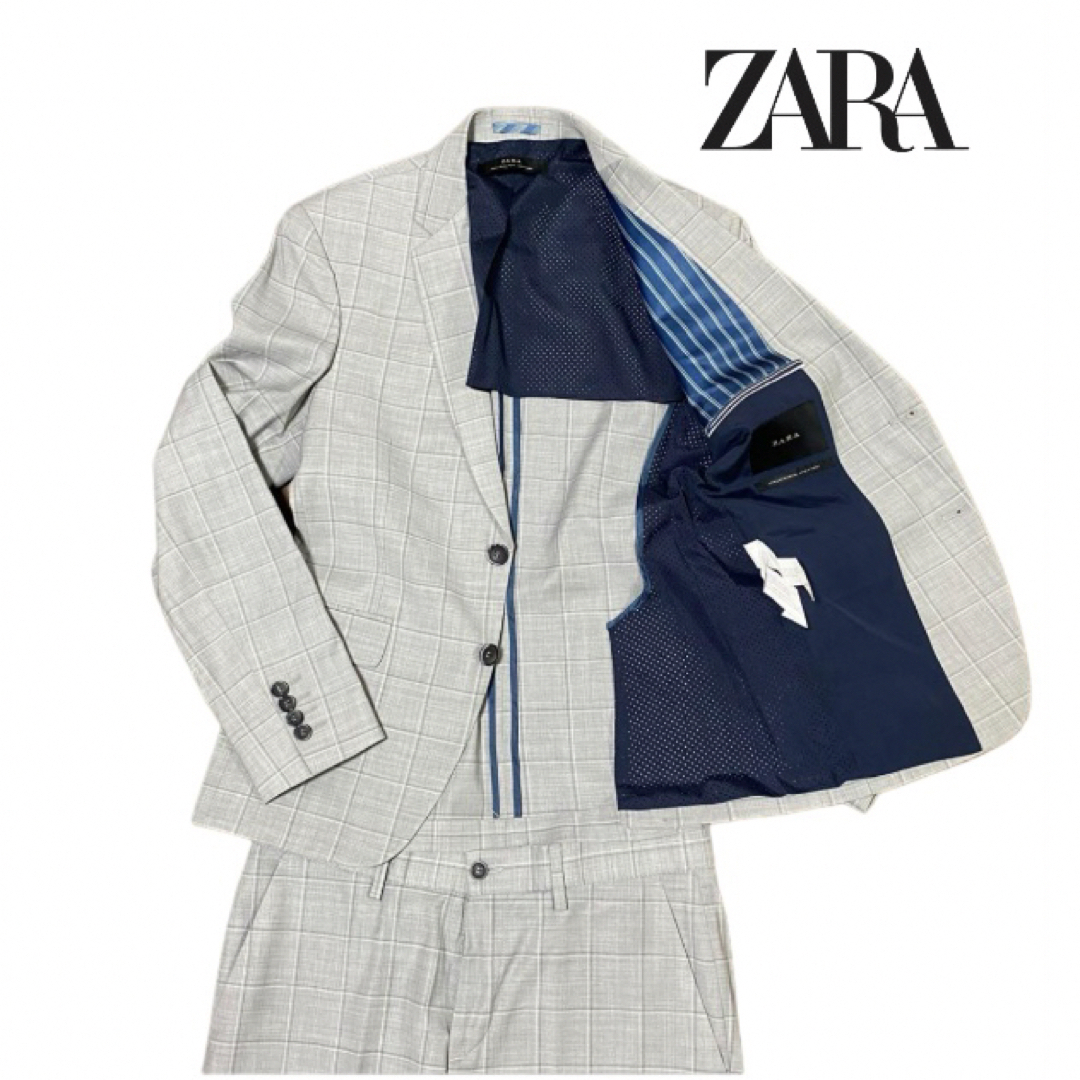 ZARA(ザラ)の美品【ZARA】スーツセットアップ メンズのスーツ(セットアップ)の商品写真