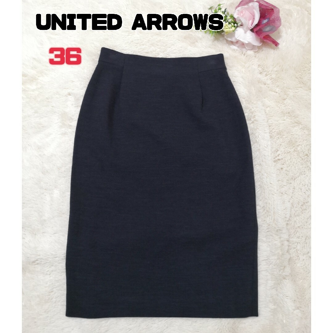 UNITED ARROWS(ユナイテッドアローズ)のユナイテッドアローズ　タイトスカート 36 レディースのスカート(ひざ丈スカート)の商品写真