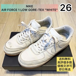 NIKE - 【26cm】NIKE AIR FORCE 1 LOW GORE-TEX 白