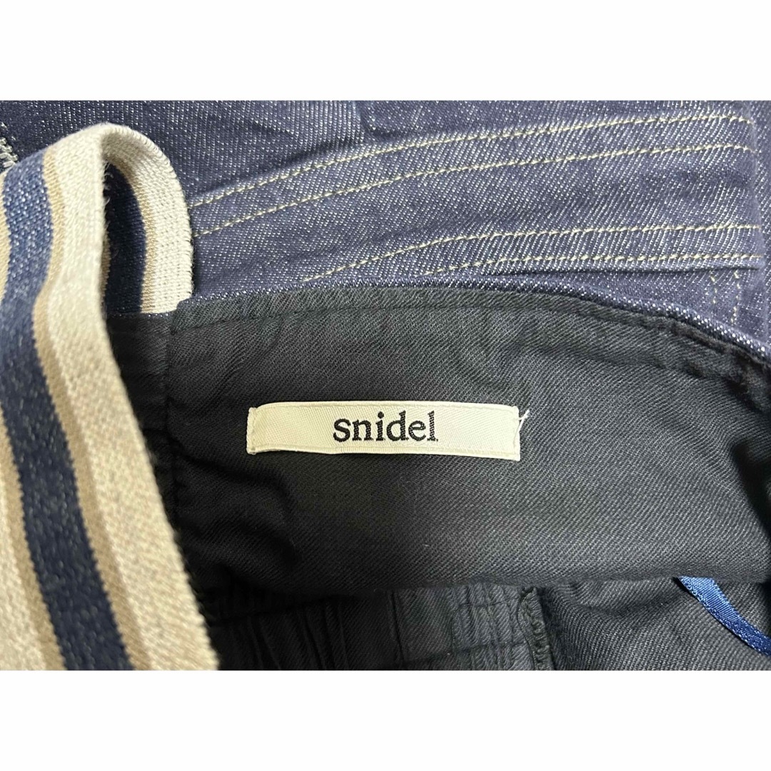 SNIDEL(スナイデル)のSNIDEL スナイデル　デニム　タイトワンピース　キャミワンピース レディースのワンピース(ひざ丈ワンピース)の商品写真