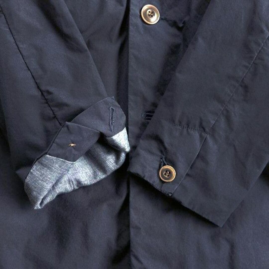nest Robe(ネストローブ)のD.M.G✨ドミンゴ ディーエムジー タイプライタークロス ノーカラーコート レディースのジャケット/アウター(トレンチコート)の商品写真