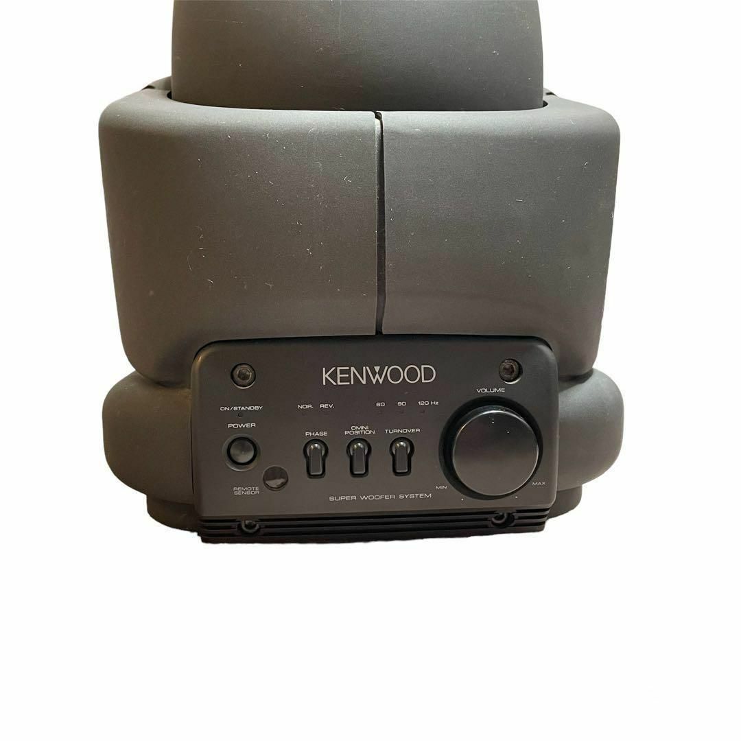 KENWOOD(ケンウッド)の【良品】KENWOOD SW-500 リモコン付き スマホ/家電/カメラのオーディオ機器(その他)の商品写真