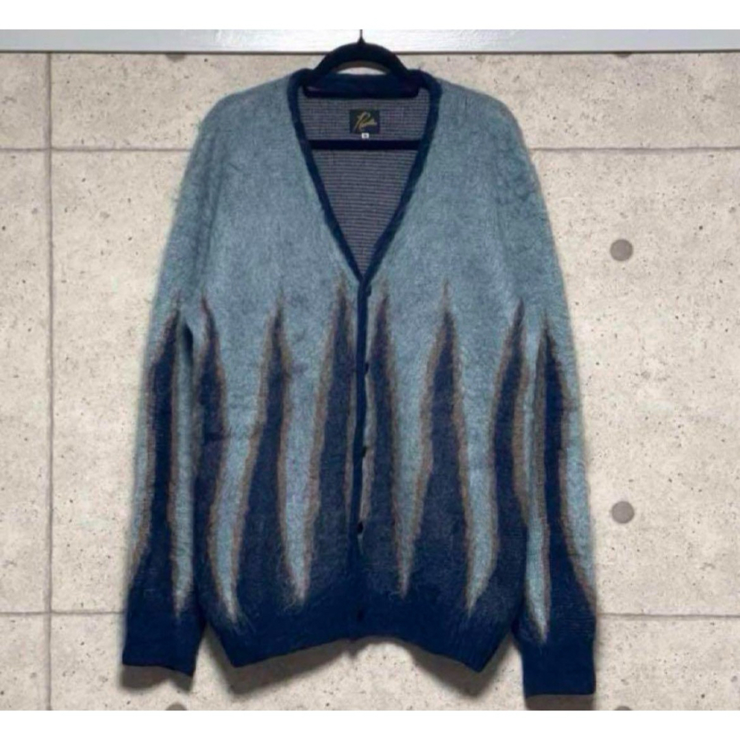 Needles(ニードルス)のNeedles Mohair Cardigan  M HM271 メンズのトップス(カーディガン)の商品写真