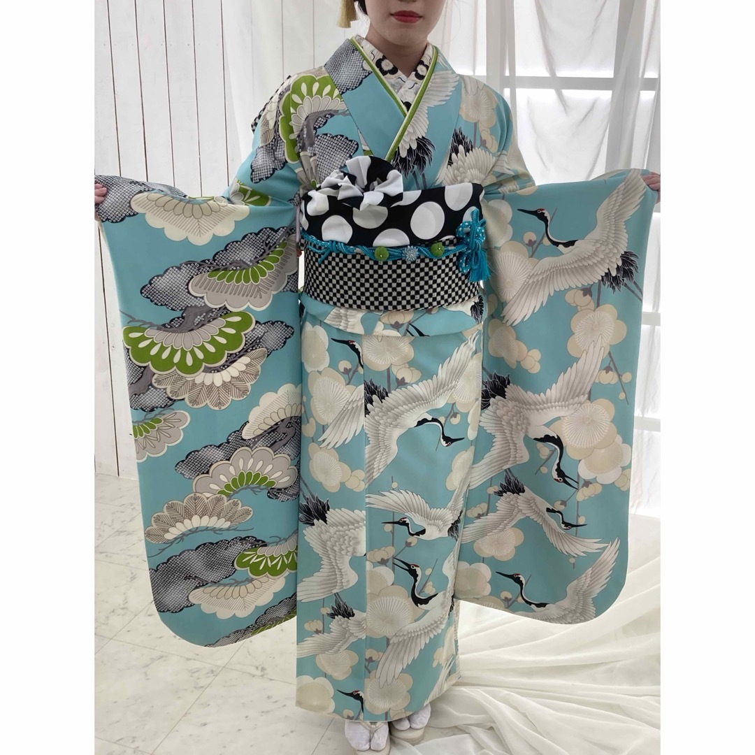 振袖セット 水色 鶴の通販 by fleur shop|ラクマ 振袖セット 水色 鶴の通販 by fleur shop|ラクマ
