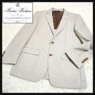 ブルックスブラザース(Brooks Brothers)の【美品】ブルックスブラザーズ × カノニコ イタリア製生地 テーラードジャケット(テーラードジャケット)