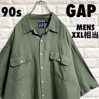 ギャップ(GAP)の90s GAP オールドギャップ　半袖シャツ　メンズXXLサイズ相当(シャツ)