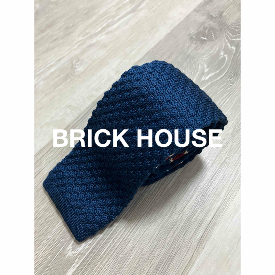 BRICK HOUSE by Tokyo Shirts(ブリックハウスバイトウキョウシャツ)のBRICK HOUSE（ブリックハウス） ニットタイ メンズのファッション小物(ネクタイ)の商品写真