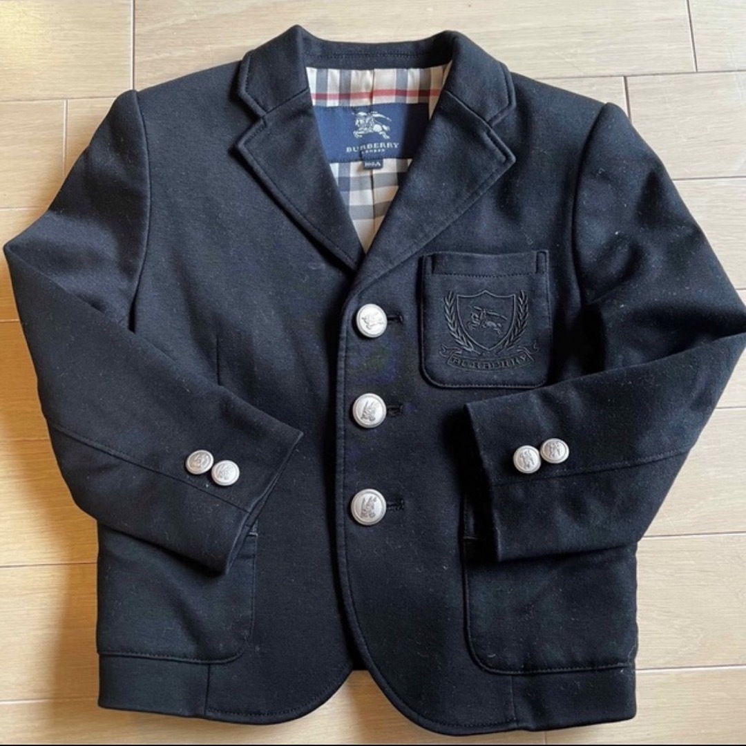 BURBERRY(バーバリー)の美品　バーバリー　フォーマル　ジャケット　100 キッズ/ベビー/マタニティのキッズ服男の子用(90cm~)(ドレス/フォーマル)の商品写真