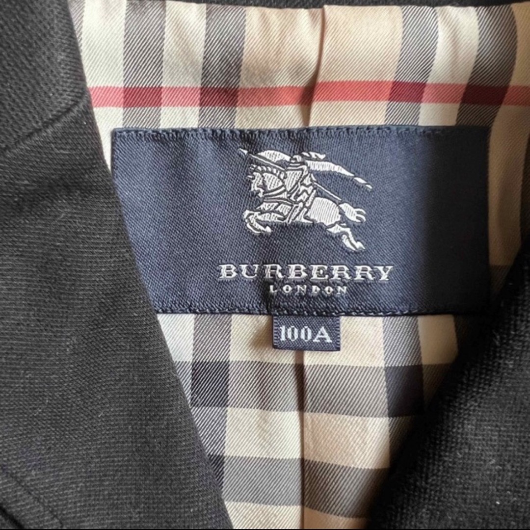 BURBERRY(バーバリー)の美品　バーバリー　フォーマル　ジャケット　100 キッズ/ベビー/マタニティのキッズ服男の子用(90cm~)(ドレス/フォーマル)の商品写真