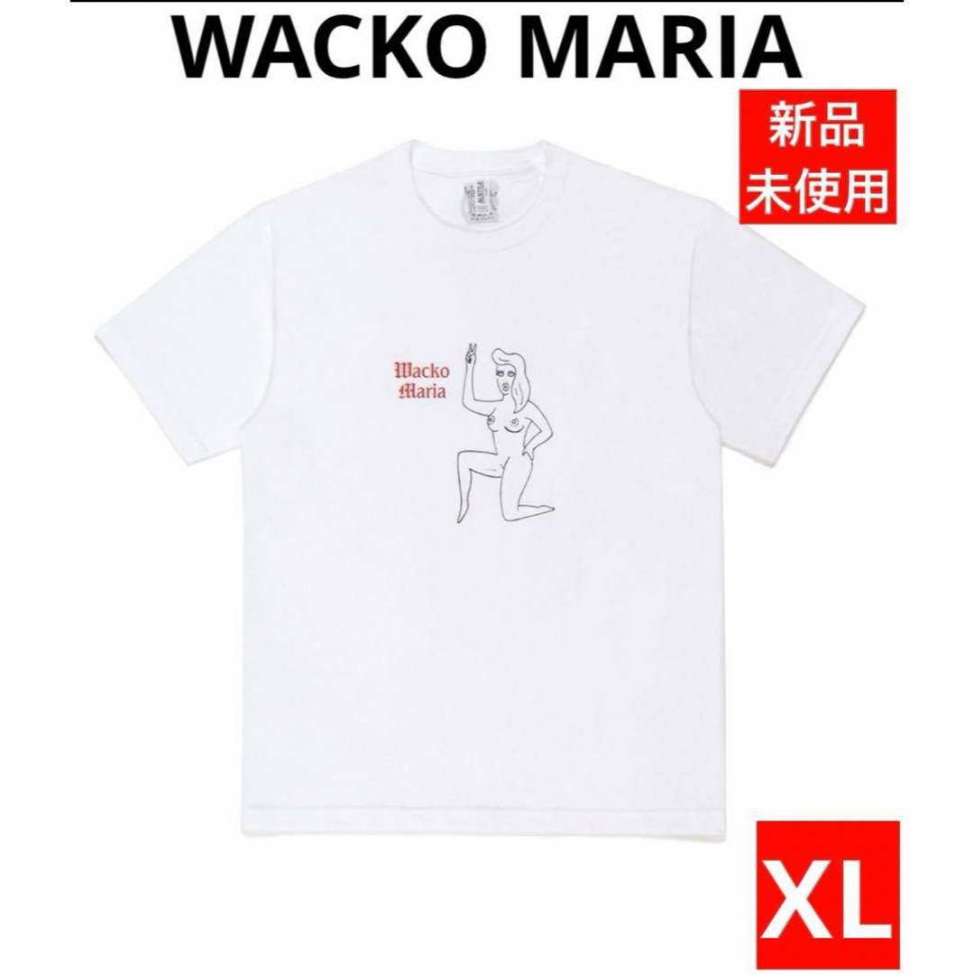 WACKO MARIA(ワコマリア)のWACKO MARIA世界平和プロジェクト CREW NECK T-SHIRT メンズのトップス(Tシャツ/カットソー(半袖/袖なし))の商品写真